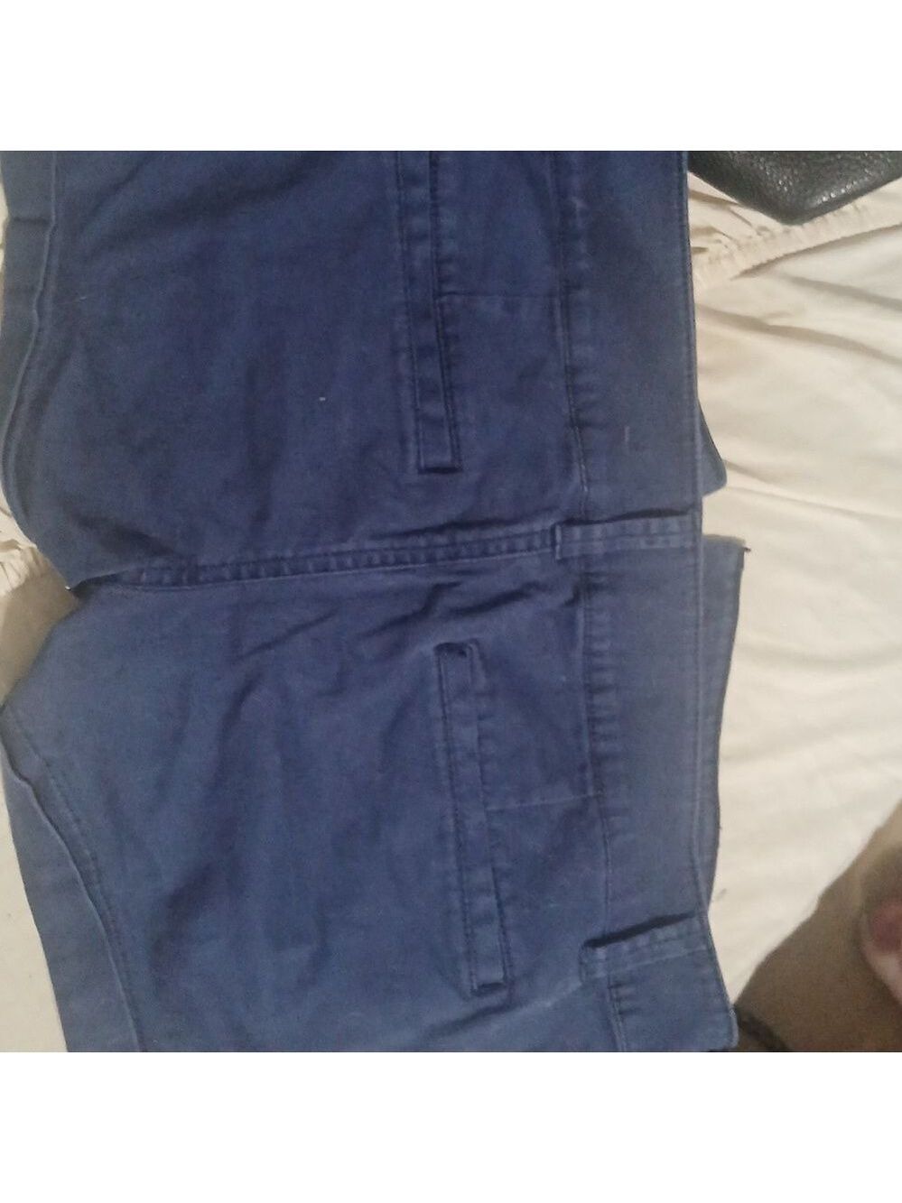 Express Blue High Waist Shorts Size 6 - Picture 3 of 4